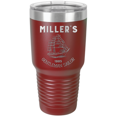Miller's Gentleman Sailor Tumbler Bottle